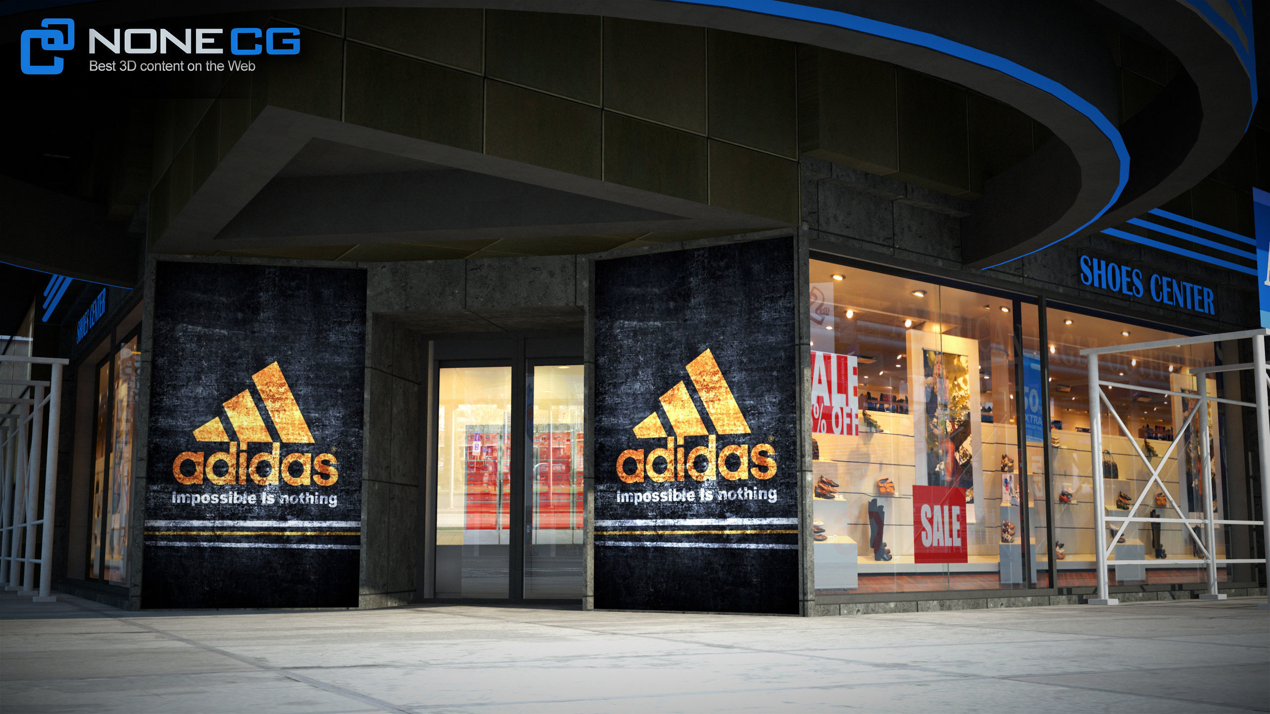 NYC Buildings Pack Low-poly 3D model_87