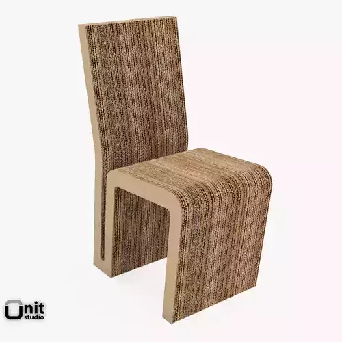 Vitra Easy edge Side Chair by Frank O Gehry