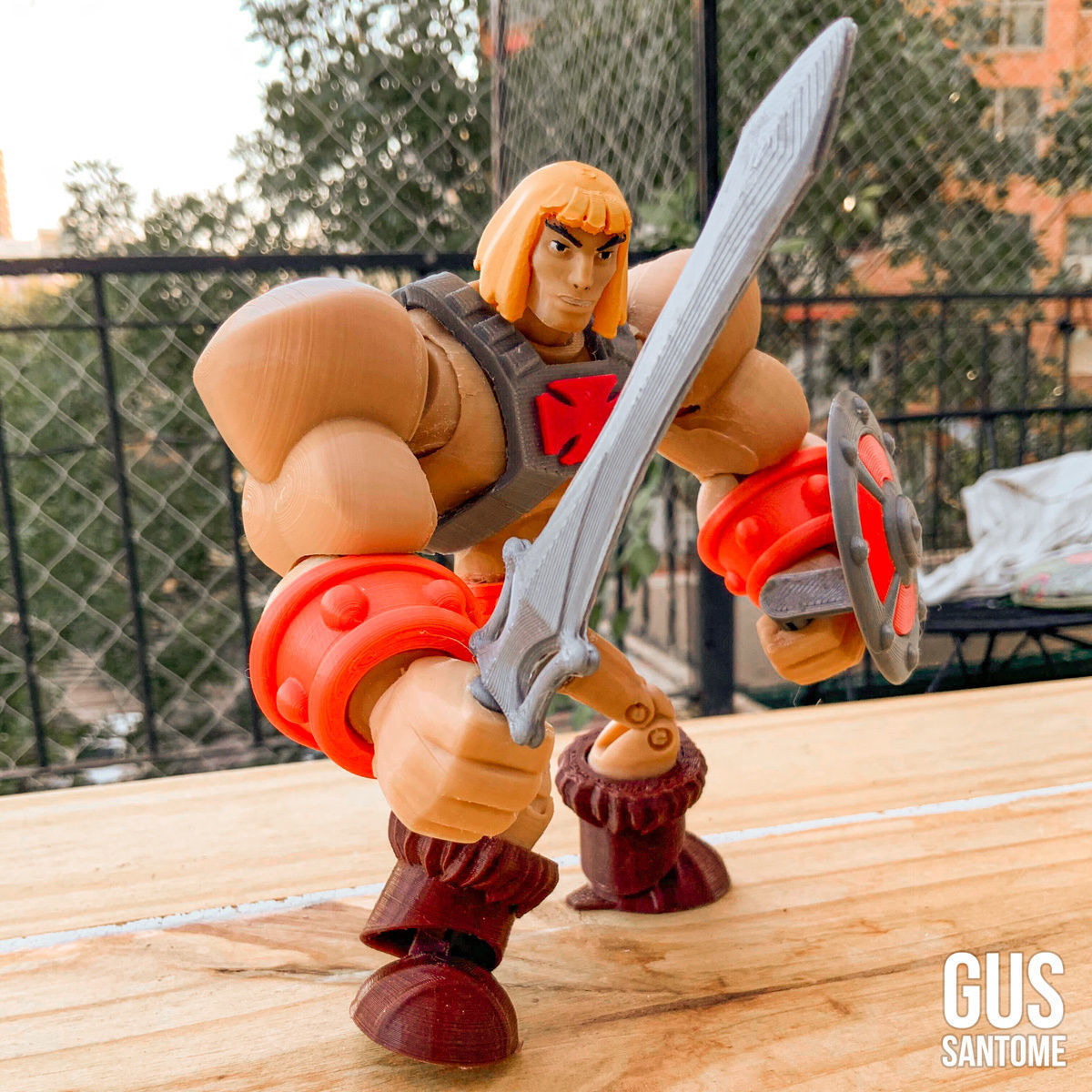 He-man and the master of the universe - MOTU He-Man 3D print model_2