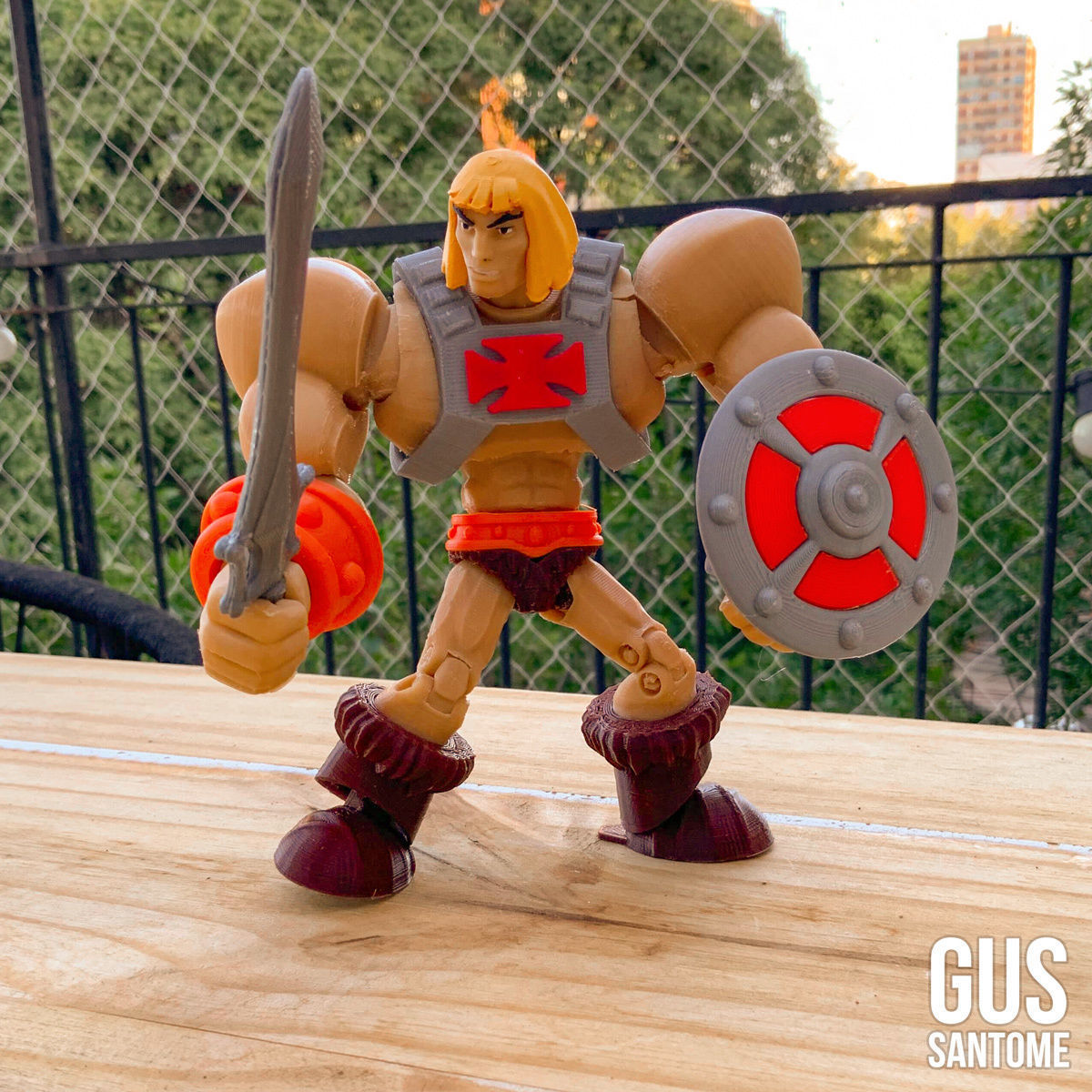He-man and the master of the universe - MOTU He-Man 3D print model_3
