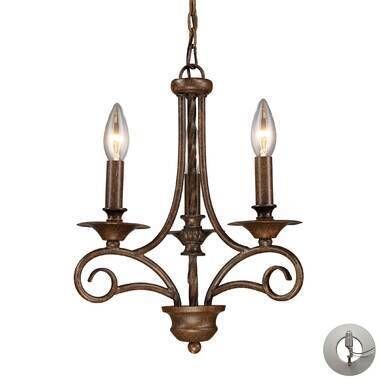 Brenda Light Classic Traditional Chandelier 3D model_4