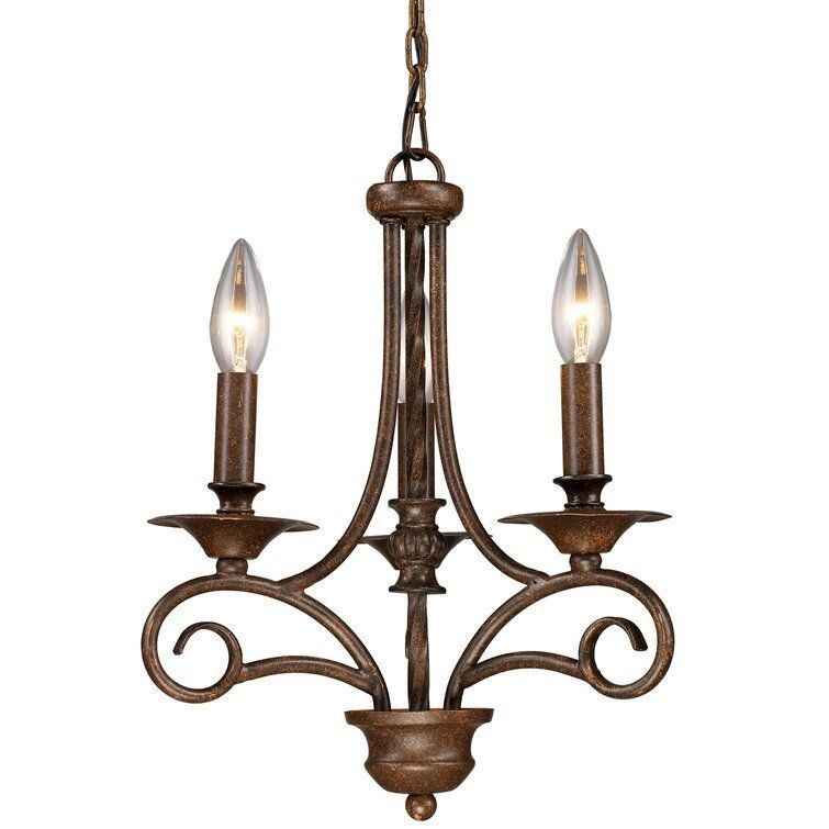 Brenda Light Classic Traditional Chandelier 3D model_2
