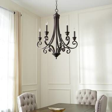 Brenda Light Classic Traditional Chandelier 3D model_5