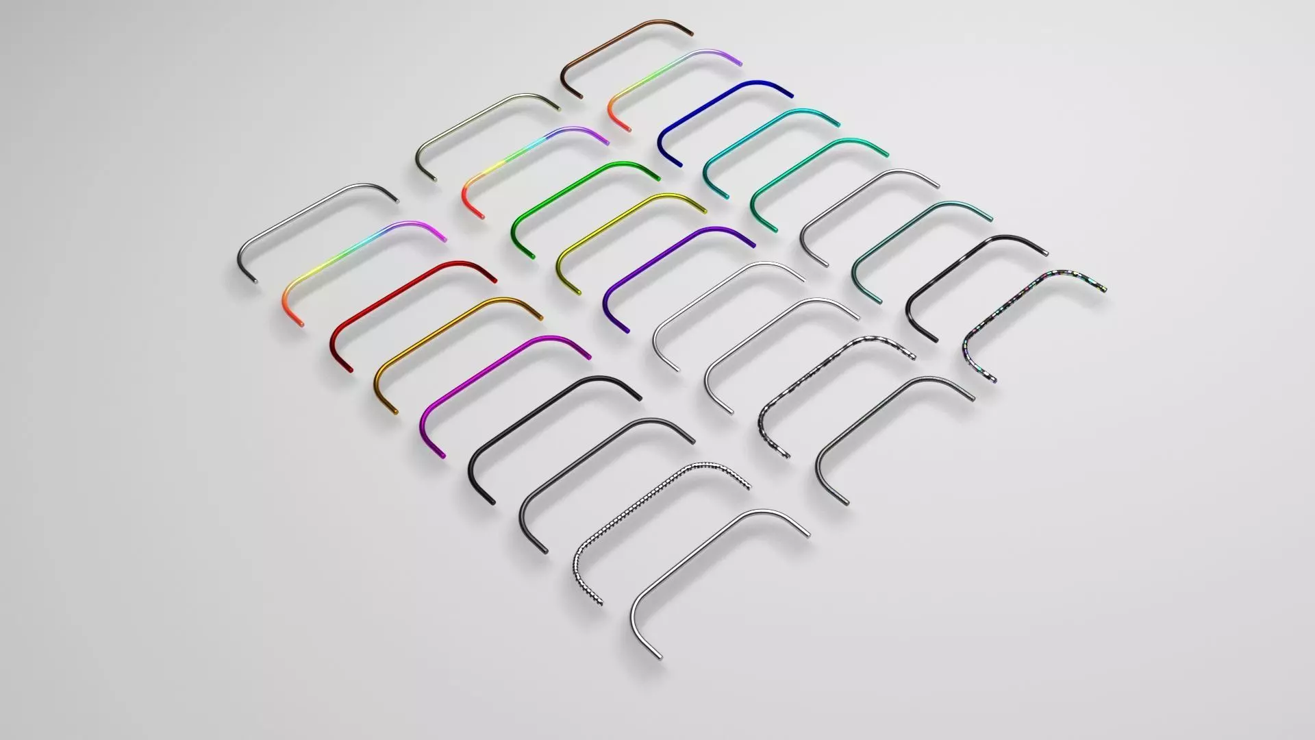 Staples Set 3D model