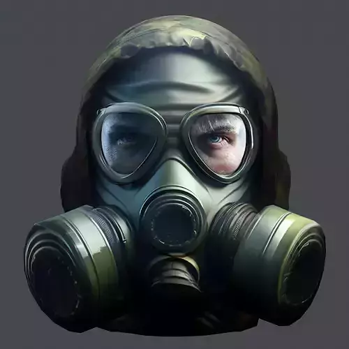 Helmet 3d model military combat Military Low-poly