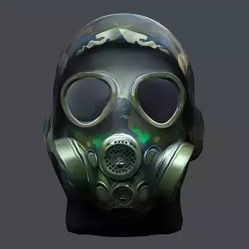 Helmet 3d model military combat Military Low-poly