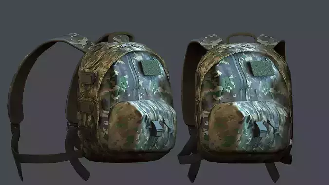 Backpack military combat Black baggage