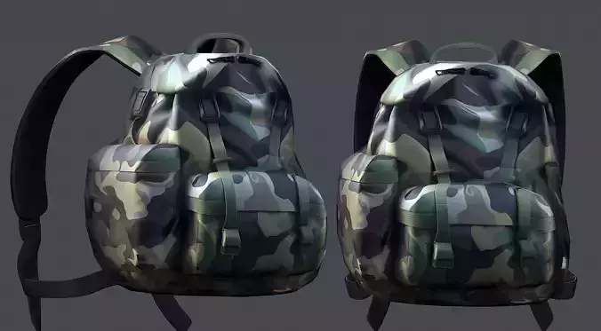 Backpack military combat Black baggage 