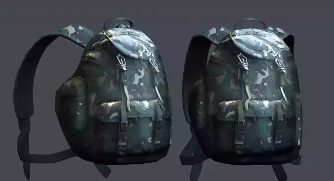 Backpack military combat Black baggage