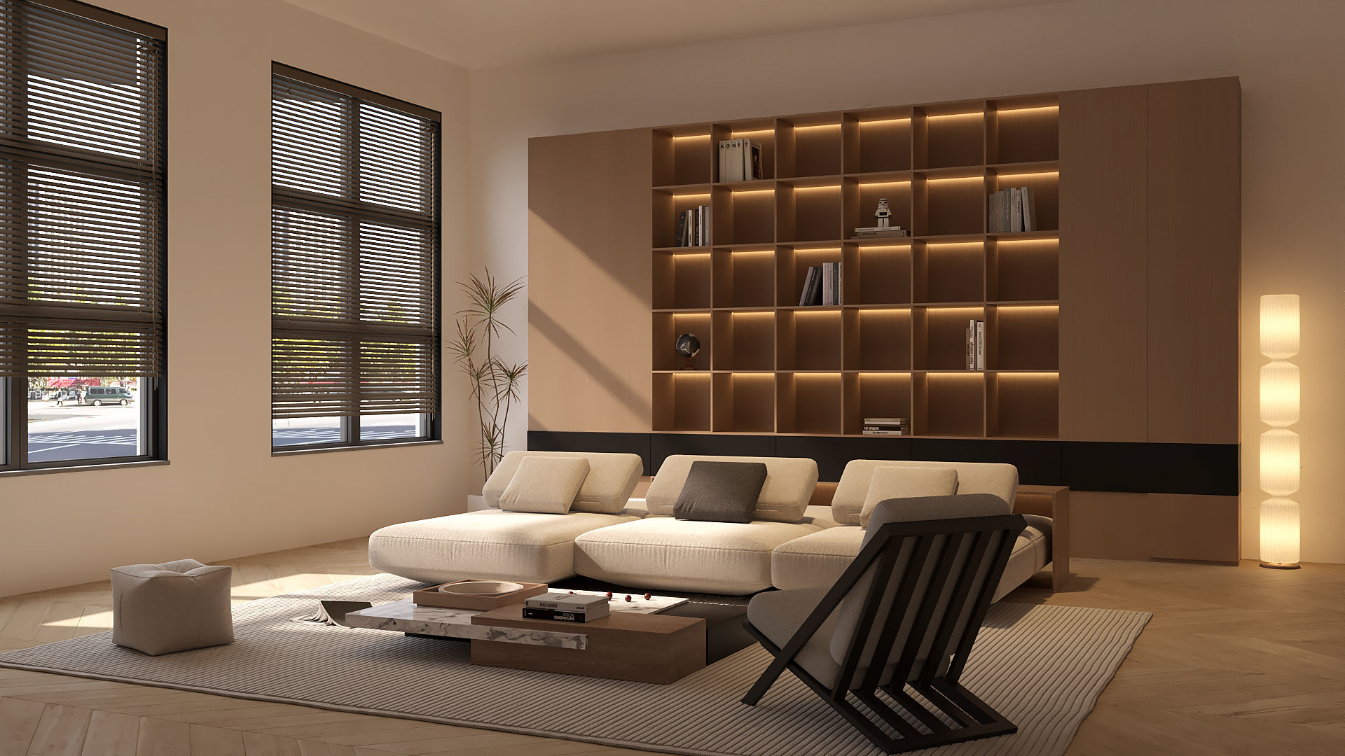 Living room sofa Number 1 -001 -3D model 3D model_3