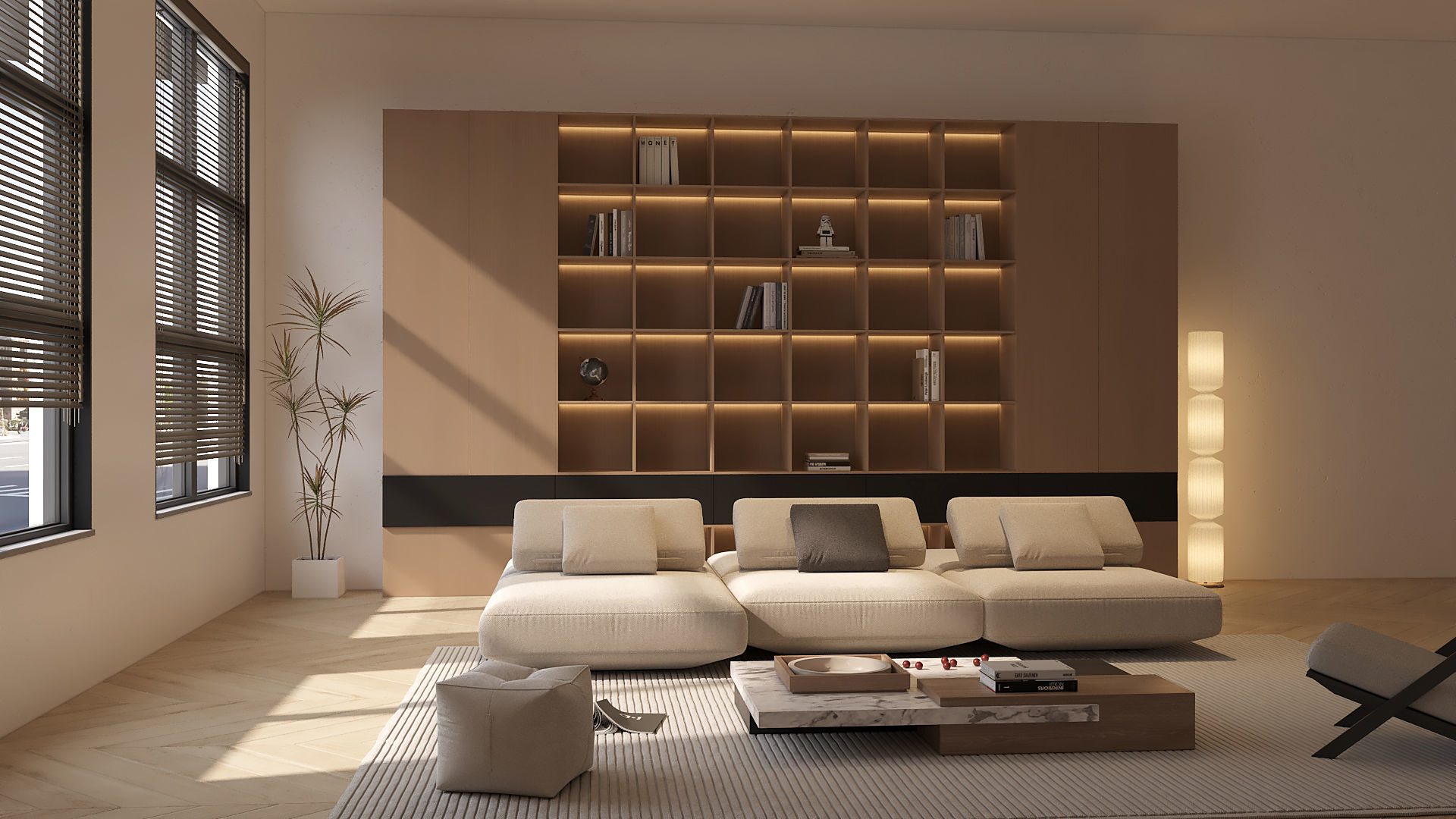 Living room sofa Number 1 -001 -3D model 3D model_1