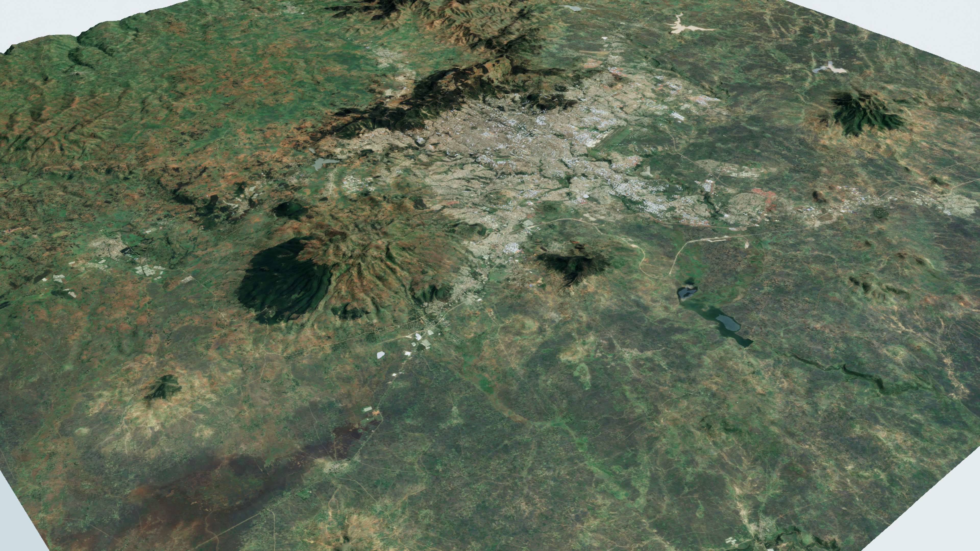 Addis Ababa Ethiopia City Landscape 3D Model 3D model_5