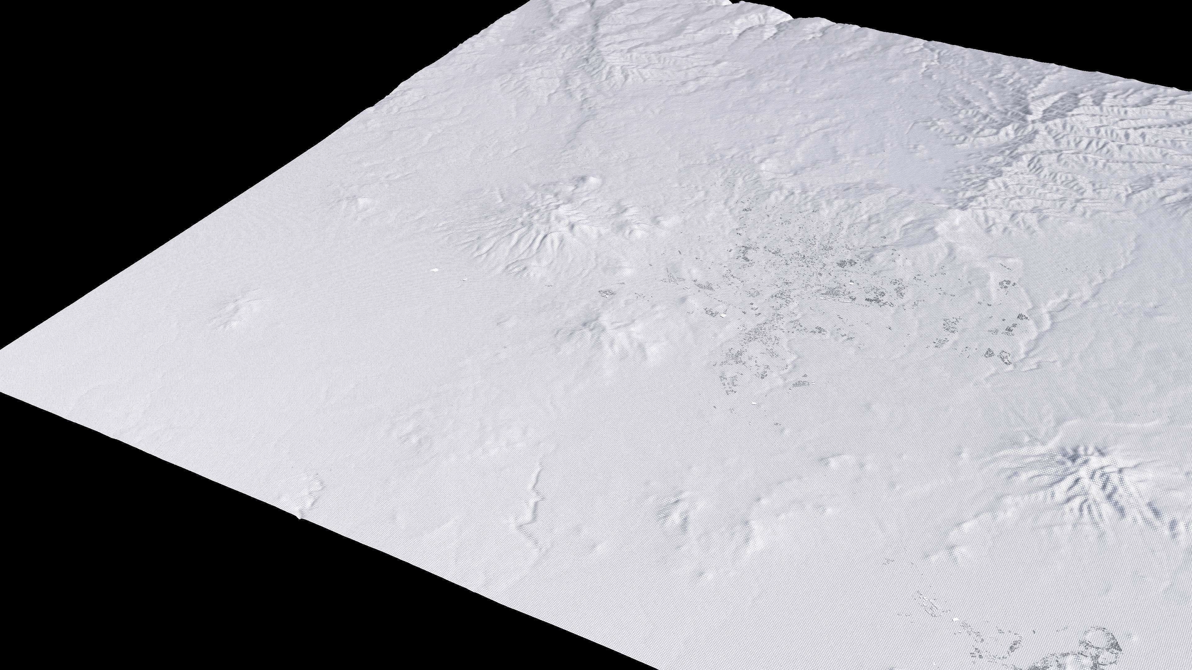 Addis Ababa Ethiopia City Landscape 3D Model 3D model_3