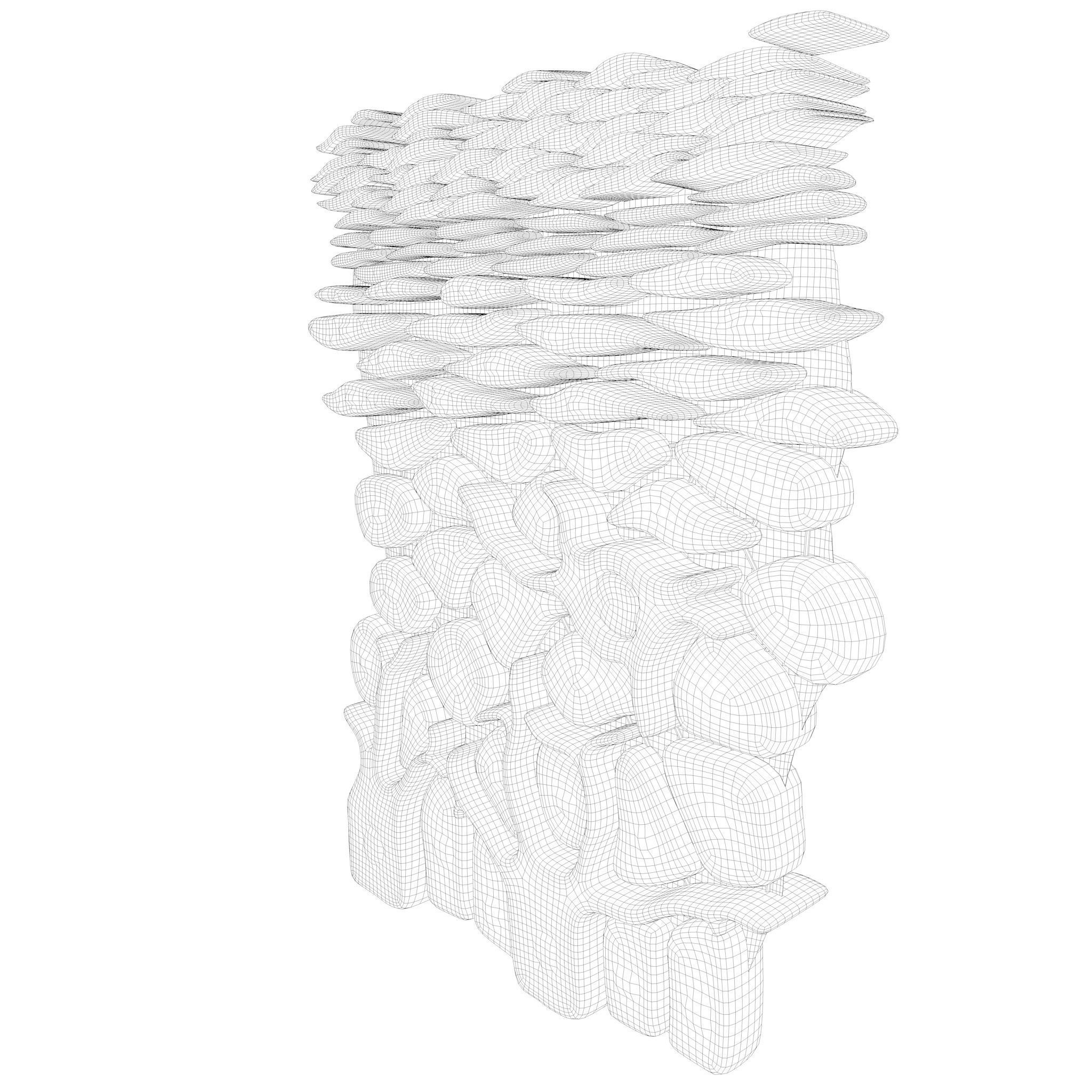 Epidermis Cross Section 3D model_9
