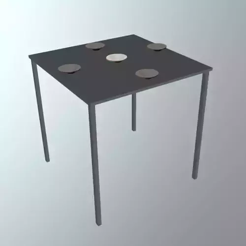 the table is modern
