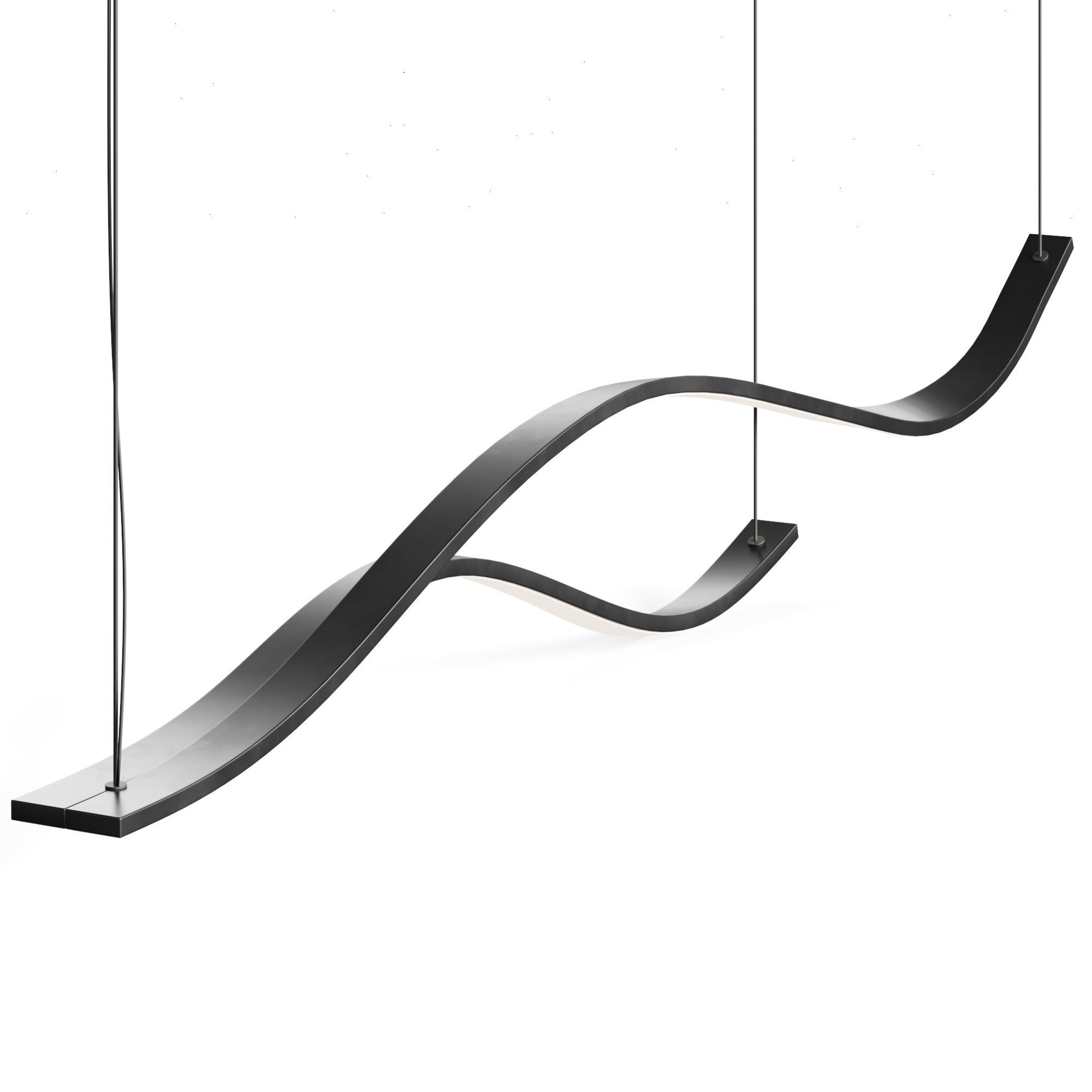 Zenqdesigns CREATIVE LITE Abstract Chandelier Low-poly 3D model_5