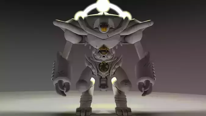 Gate guardian 3D print model