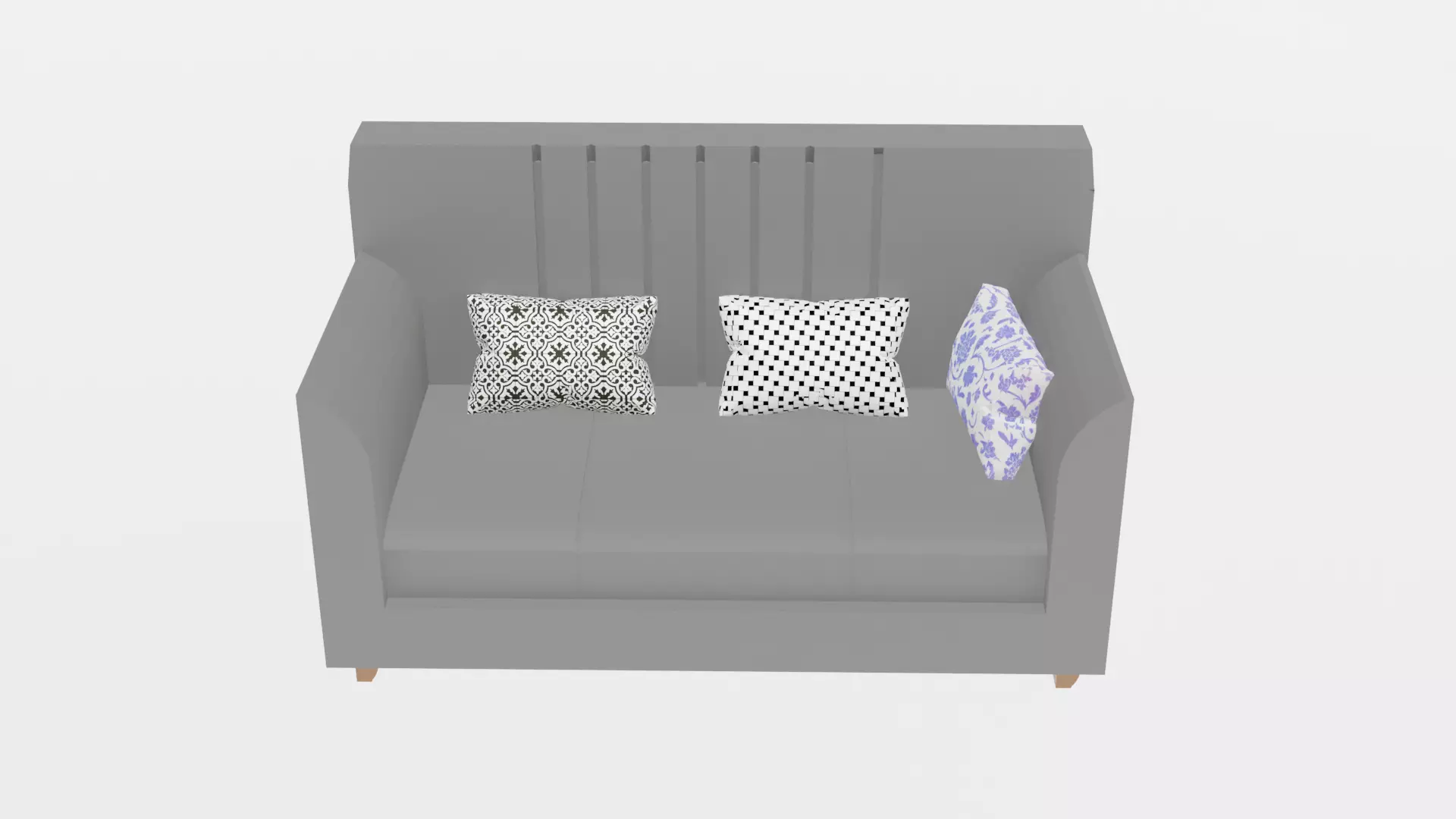 sofa full 3D model_0