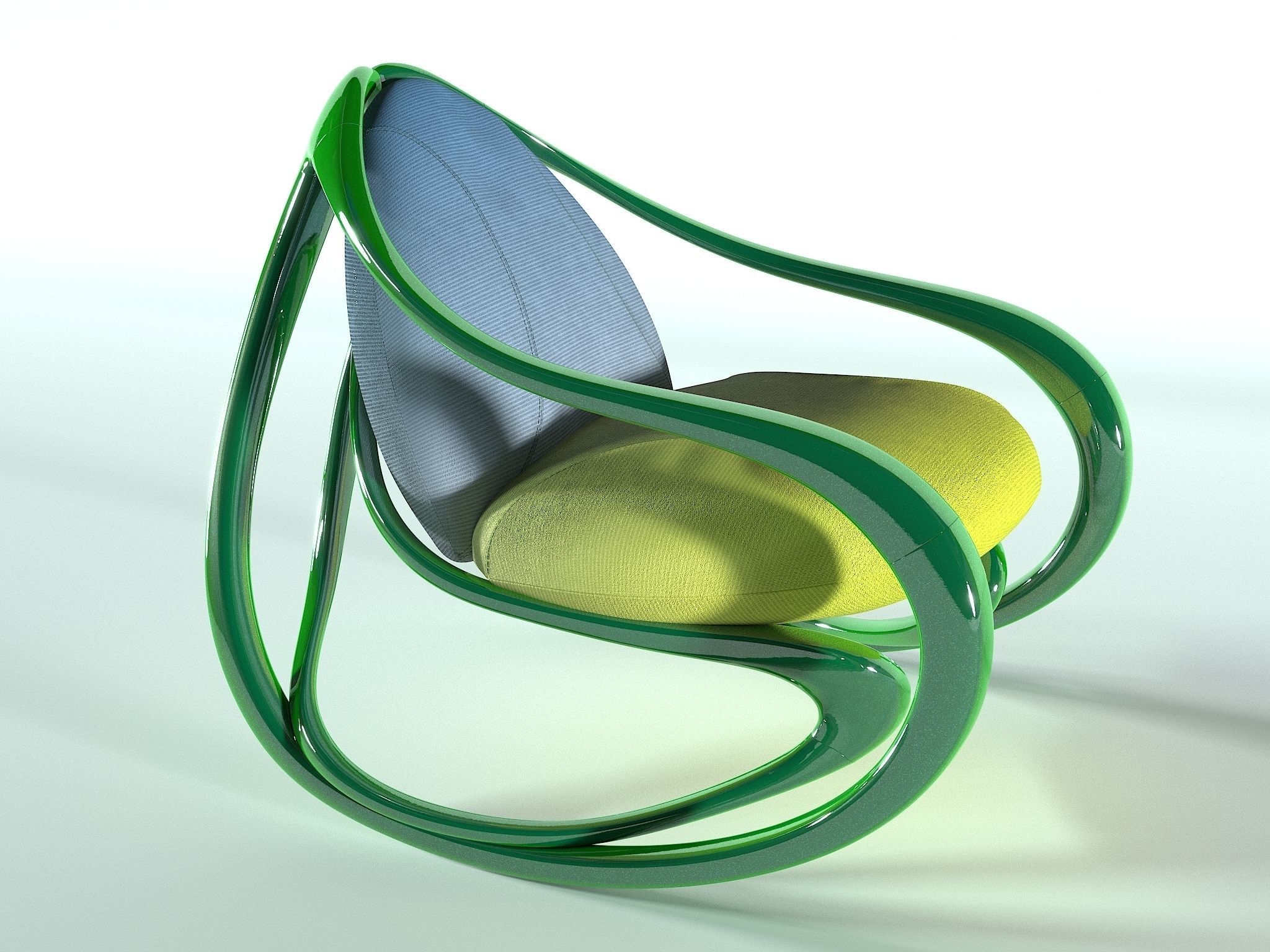 Rocking armchair Move ukrainian 3D model_5