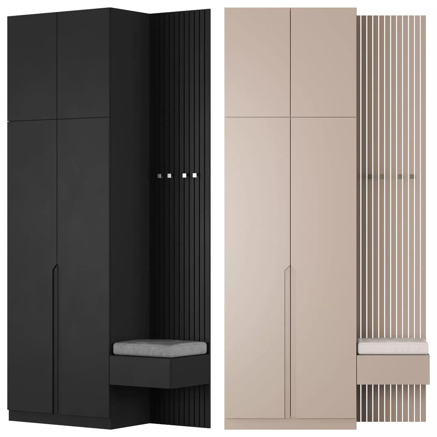 Composition in the hallway 105 3D model_0