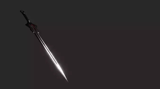 Black Fantasy Sword