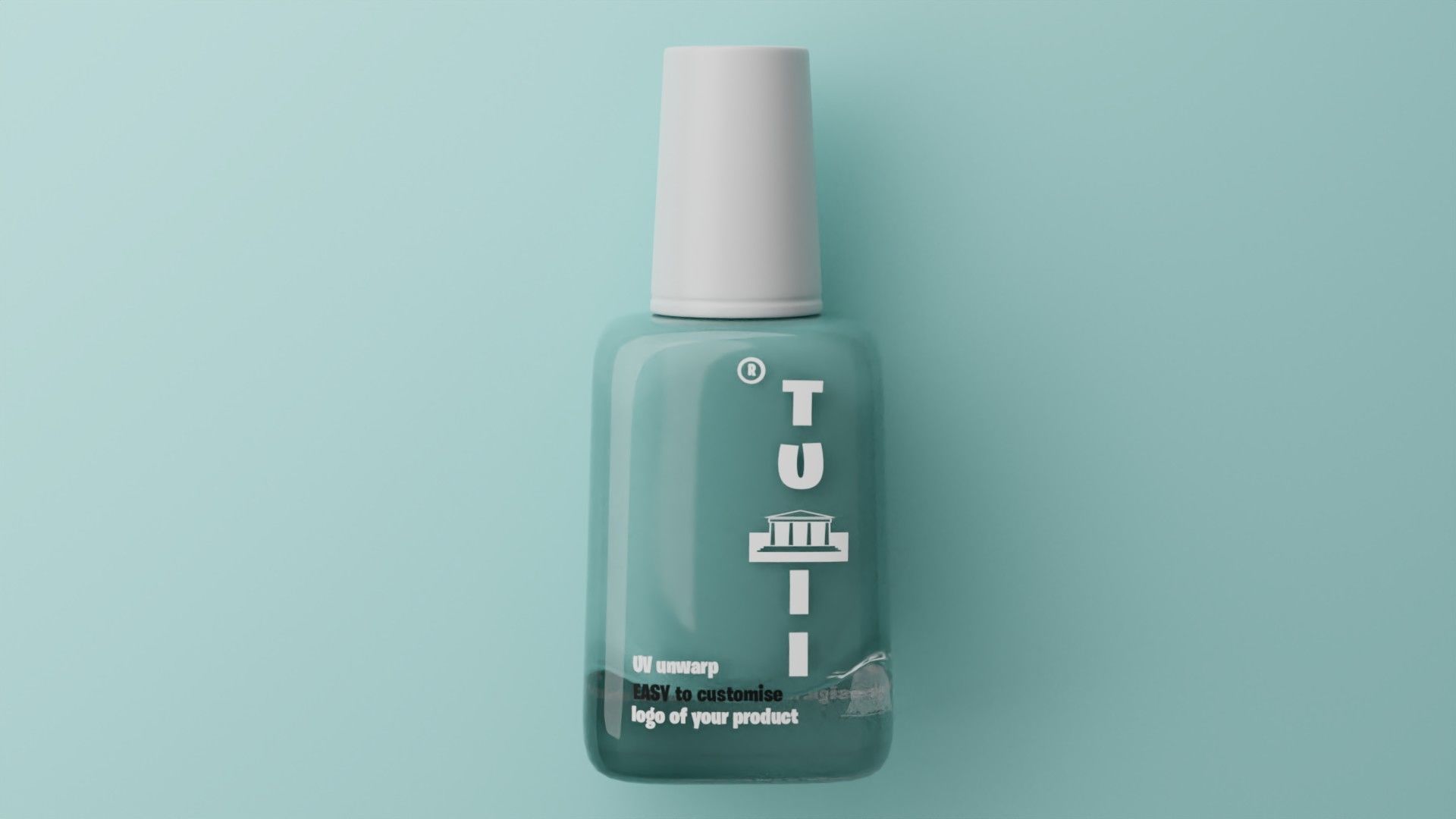 Cosmetics Product 3D model_1