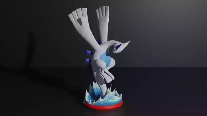 Lugia pokemon 3D print model