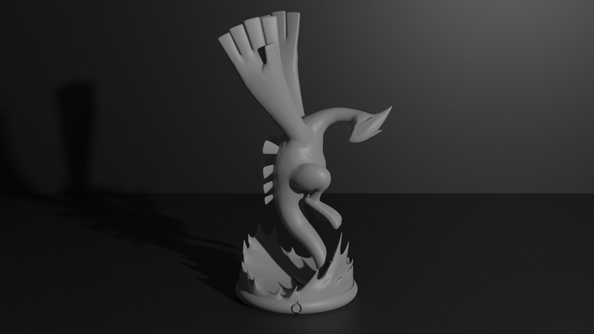 Lugia pokemon 3D print model 3D print model_4