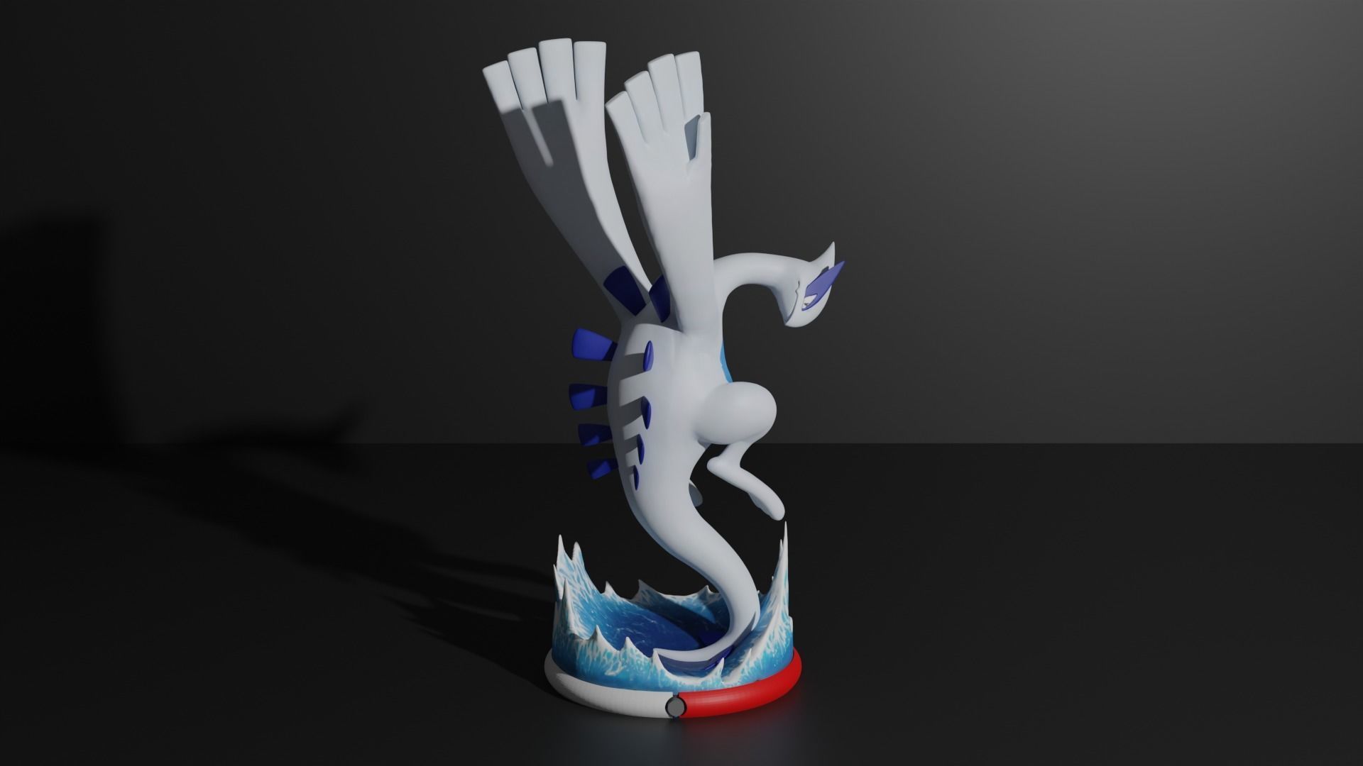 Lugia pokemon 3D print model 3D print model_1