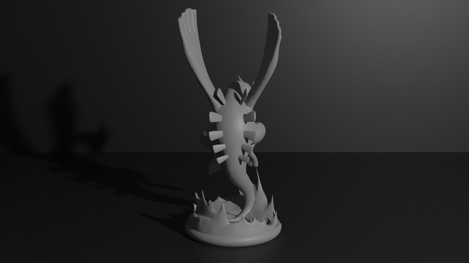 Lugia pokemon 3D print model 3D print model_6
