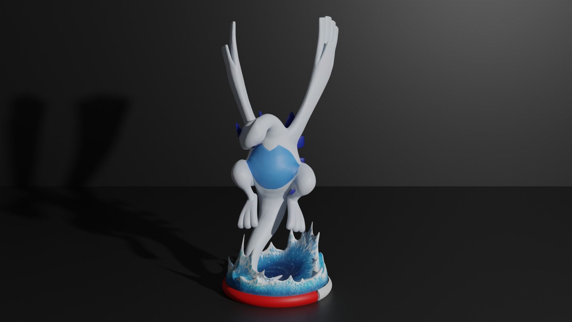 Lugia pokemon 3D print model 3D print model_2