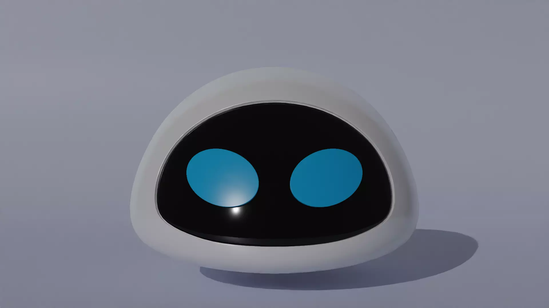 Eva from Wall-e Movie Free 3D model_0