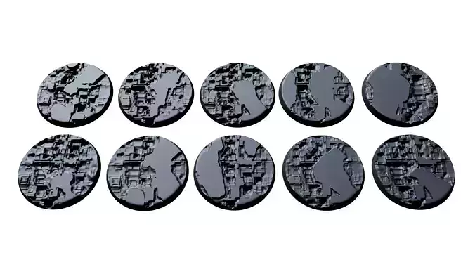 Buried tech 3d bases