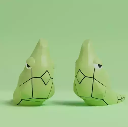 Pokemon - Metapod with 2 poses 3D print model