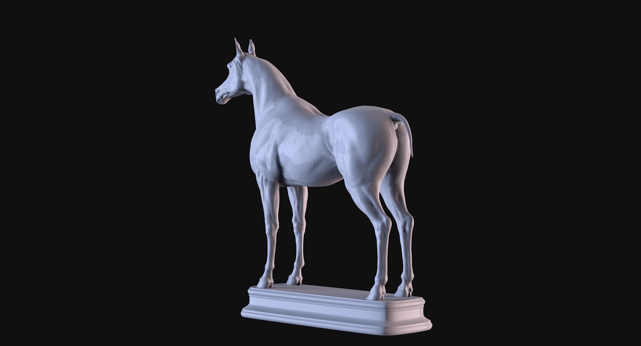 Arabian Horse 3D print model_6