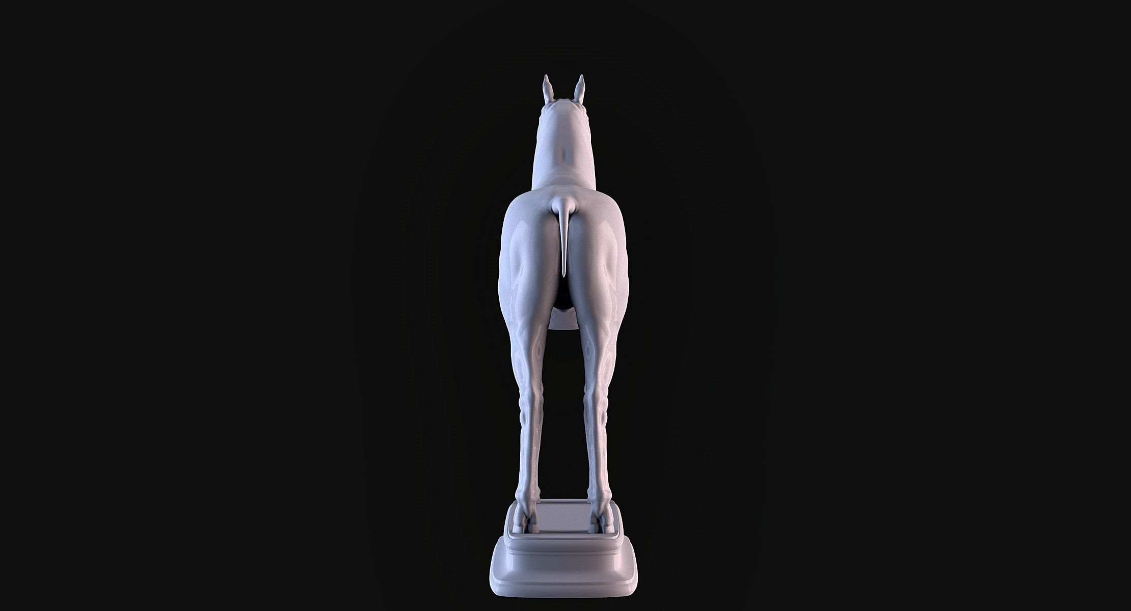 Arabian Horse 3D print model_7