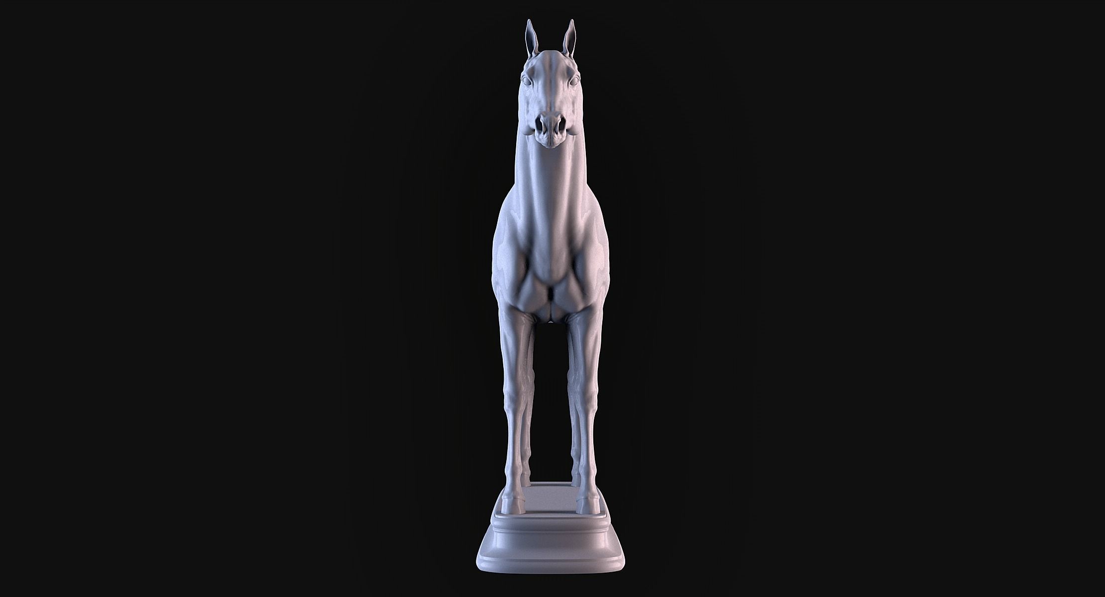 Arabian Horse 3D print model_3