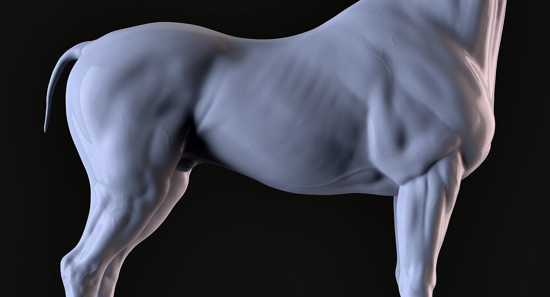 Arabian Horse 3D print model_10
