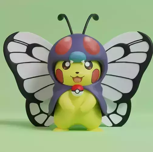 Pokemon - Pikachu Butterfree Cosplay