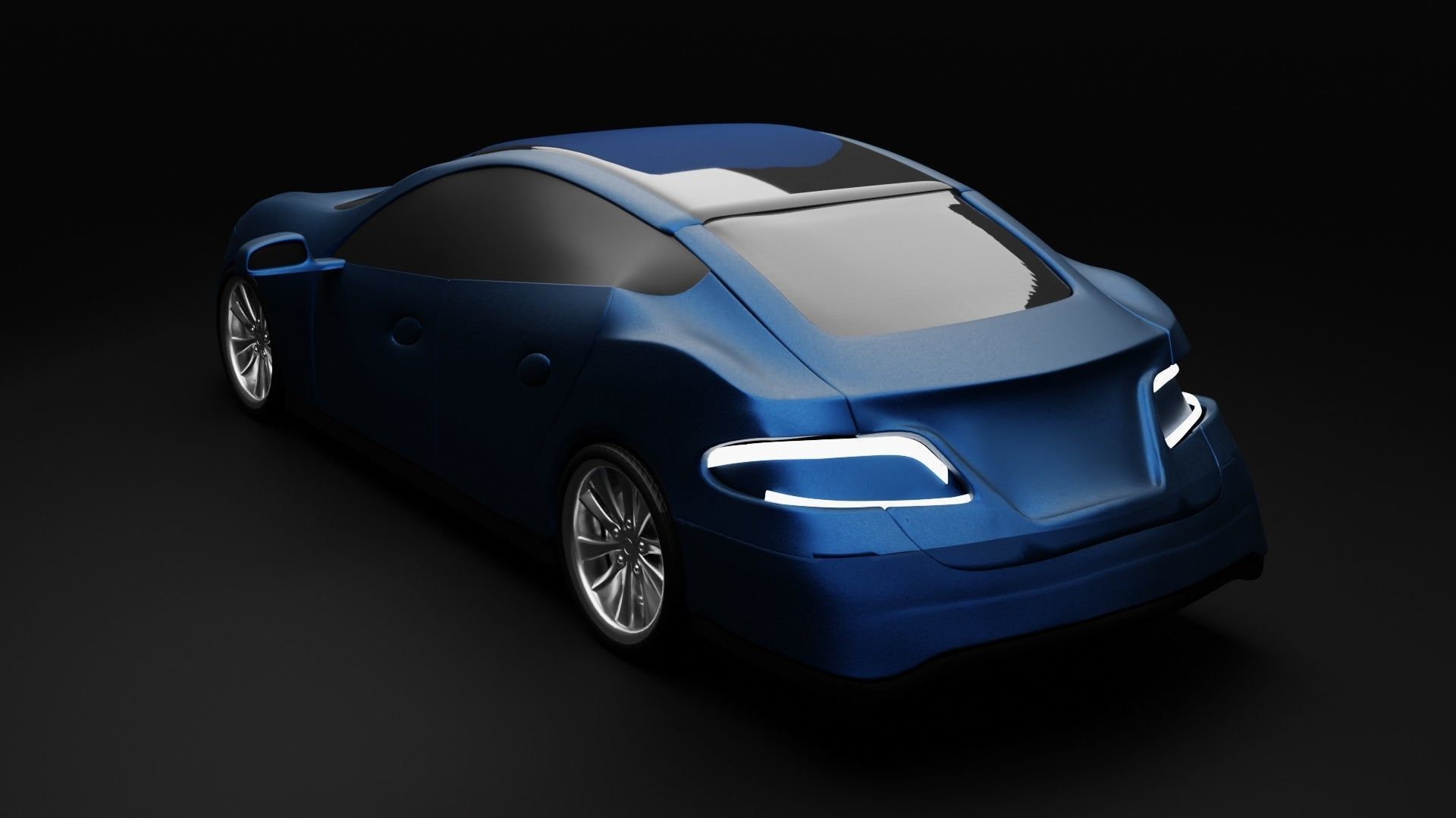 car 3d model sports 3D model_3