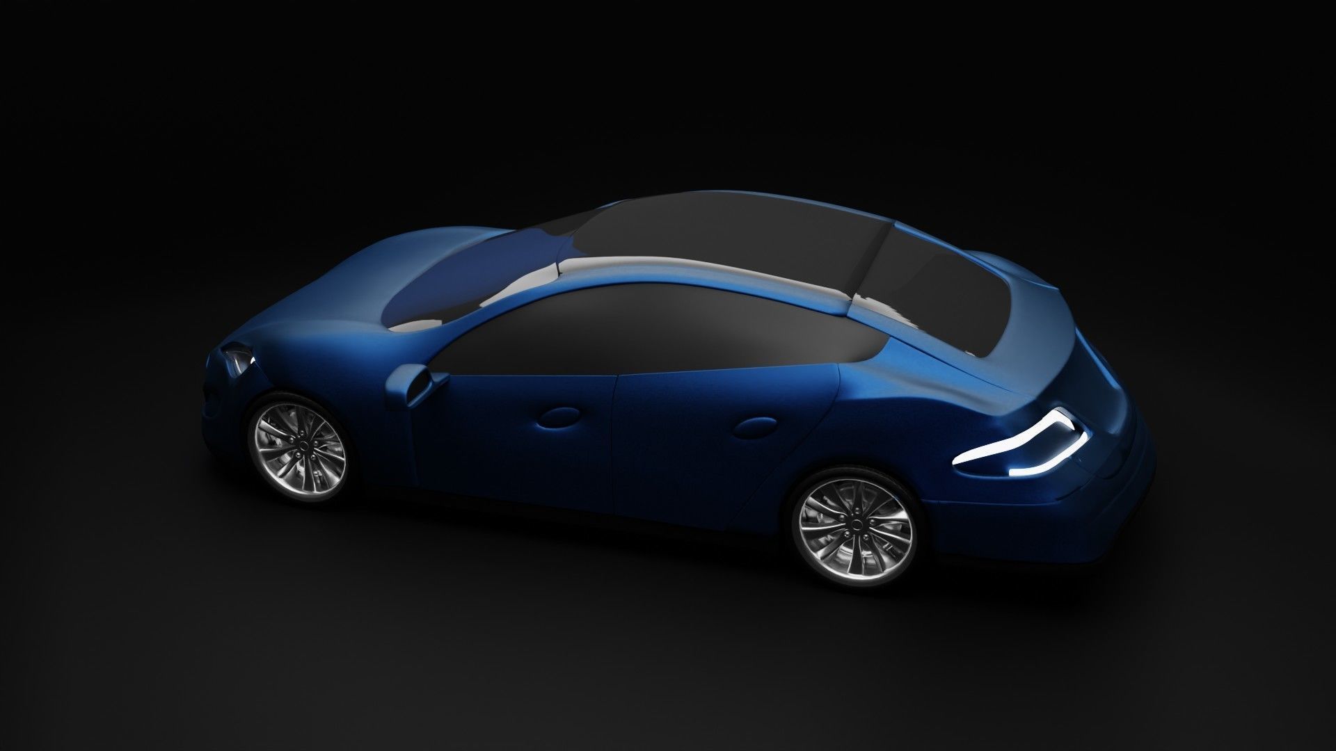 car 3d model sports 3D model_5