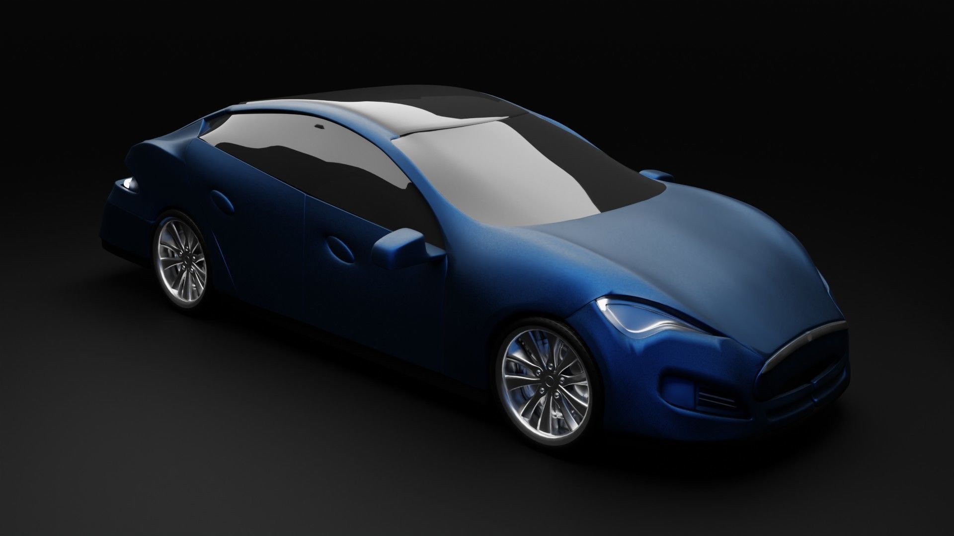 car 3d model sports 3D model_1