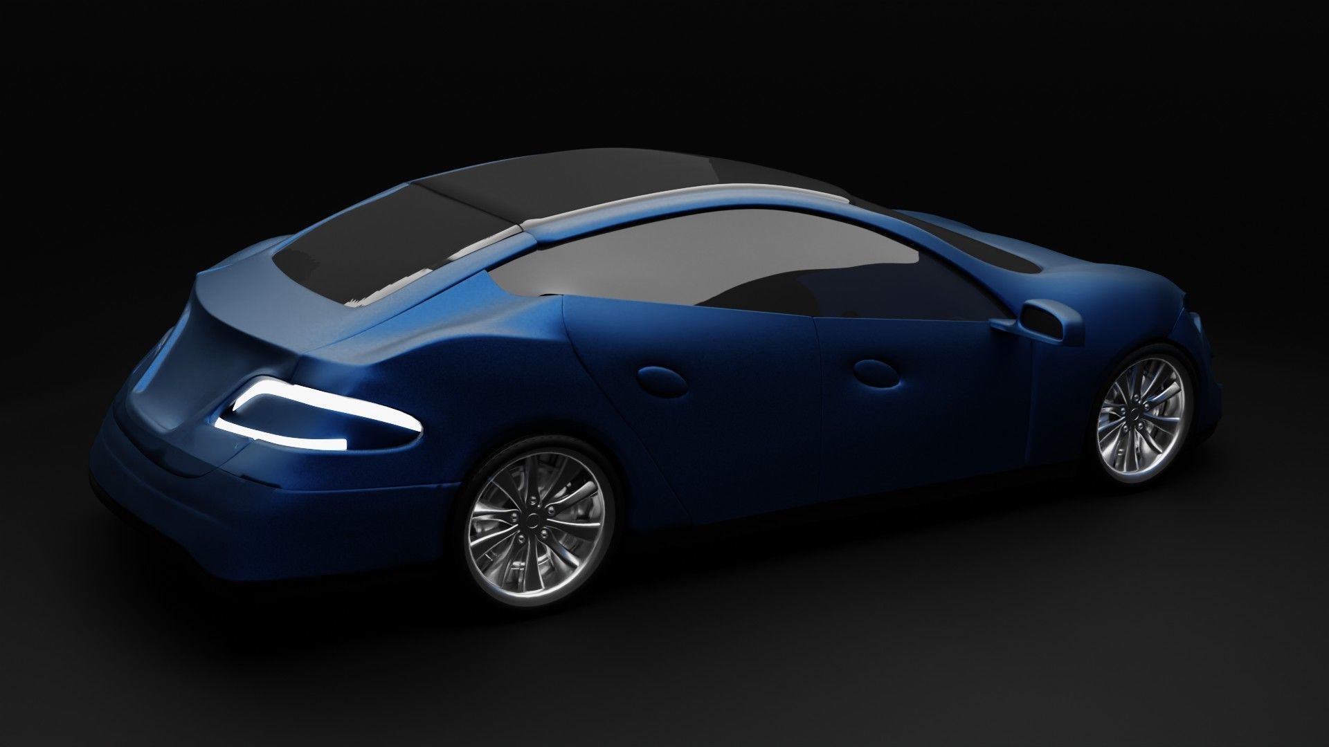 car 3d model sports 3D model_2