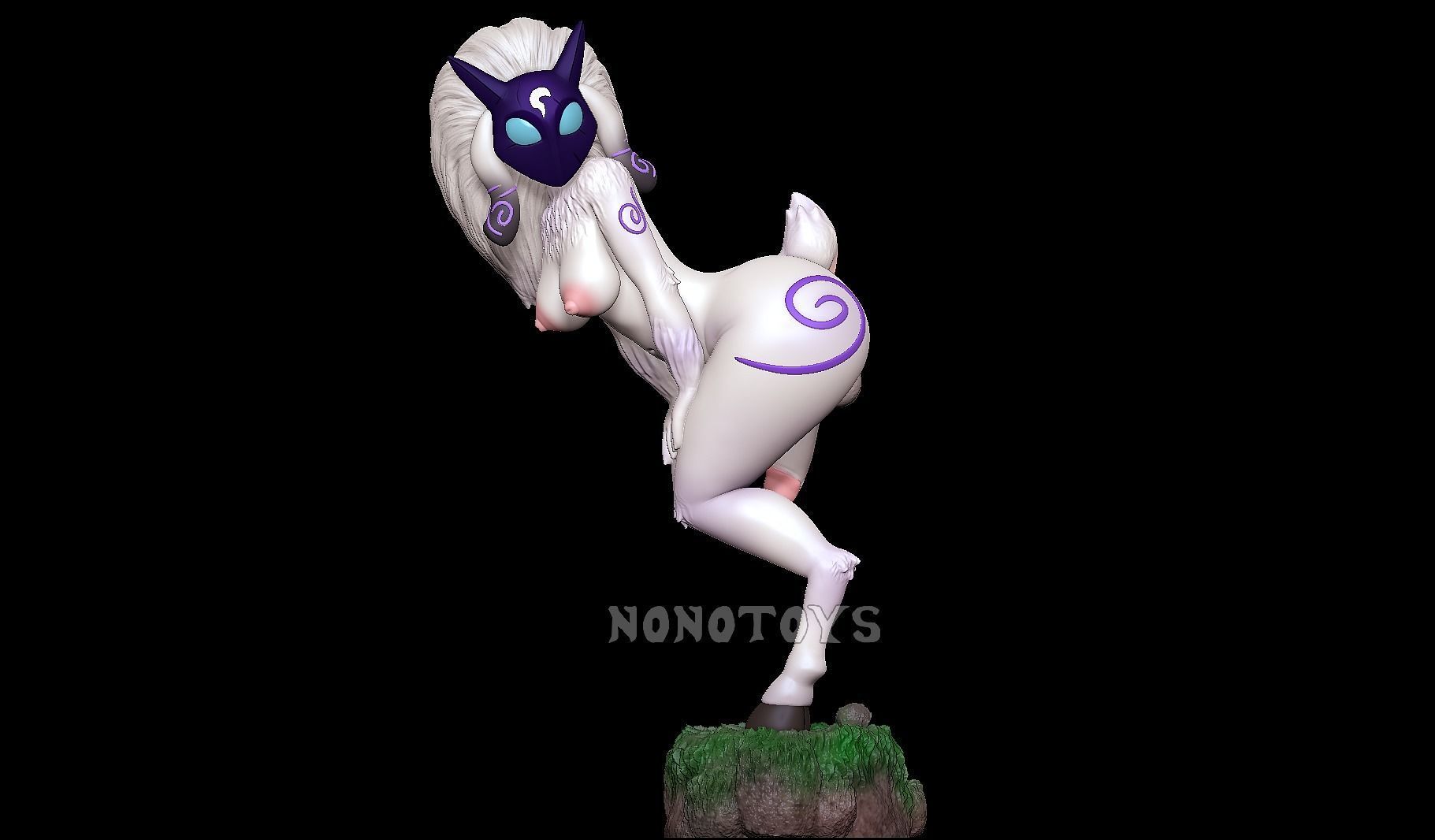 Futa Kindred - NSFW 3D print model_5