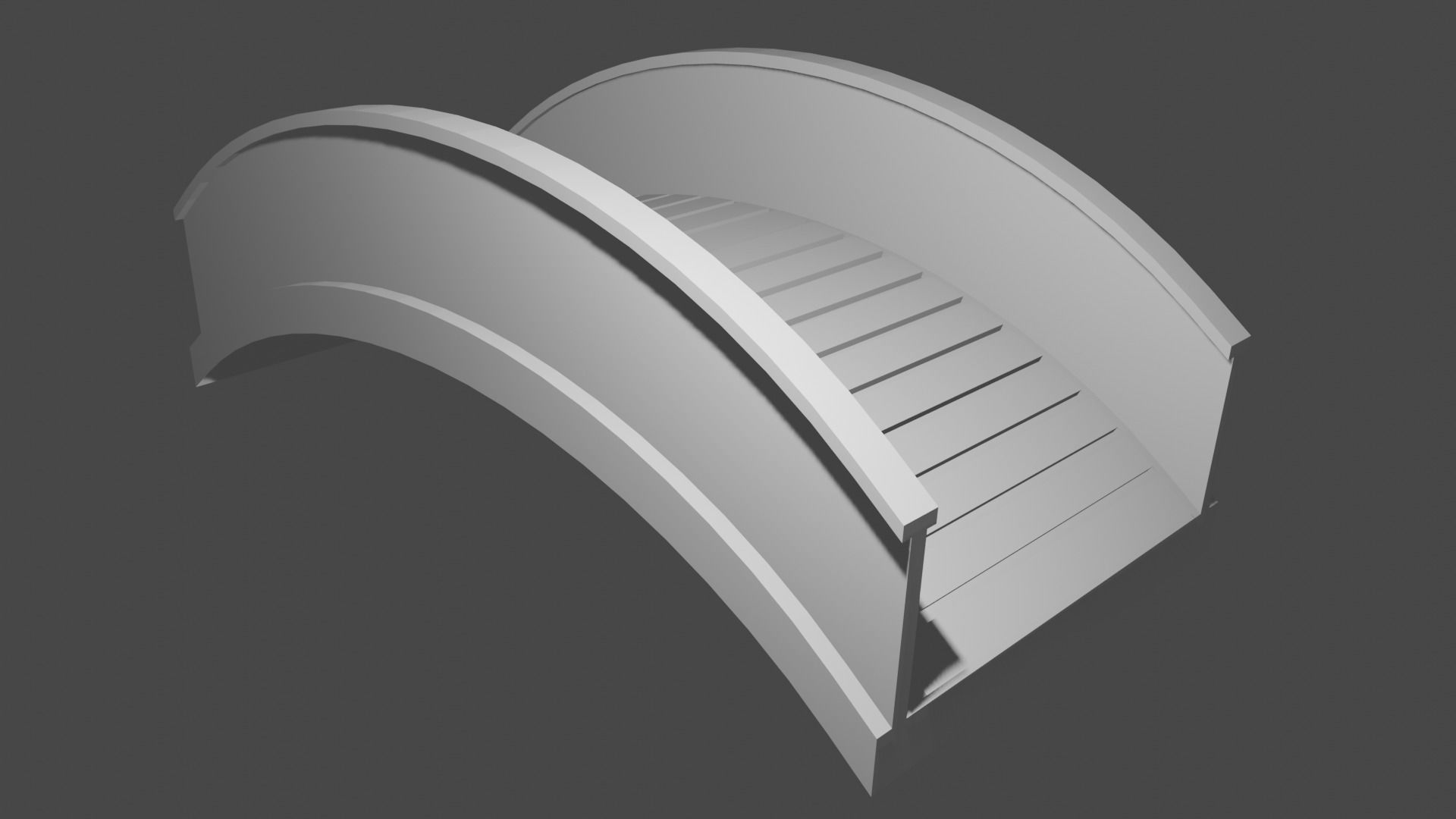 COOL WOOD BRIGE MAKE BY MR DELIGHT Low-poly 3D model_3