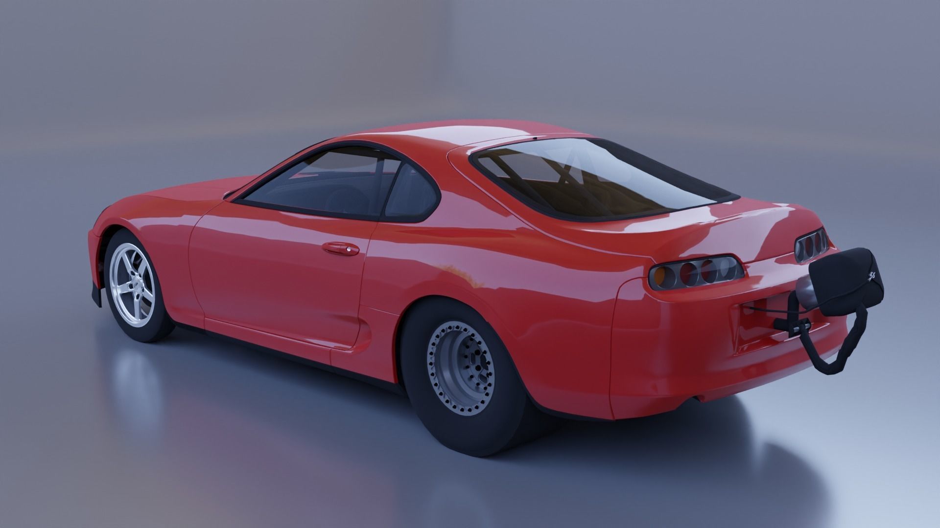 3D model Toyota Supra Drag Racing Car VR / AR / low-poly | CGTrader