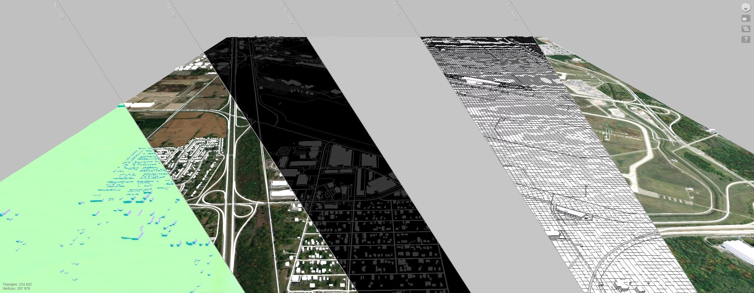 Detroit Metropolitan Airport 3D model_10