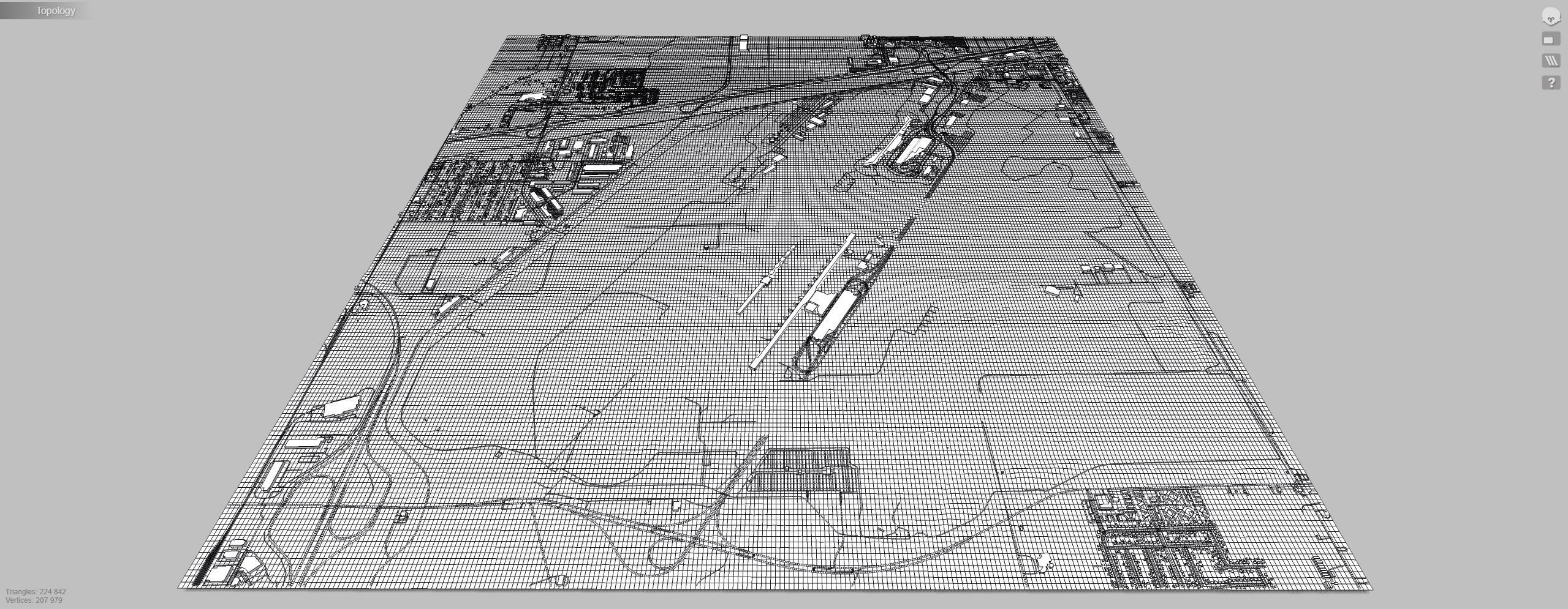 Detroit Metropolitan Airport 3D model_12