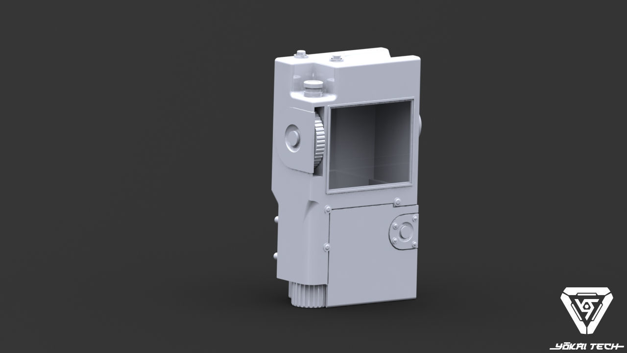 Alien Isolation Access Tuner for Cosplay 3D model 3D printable CGTrader