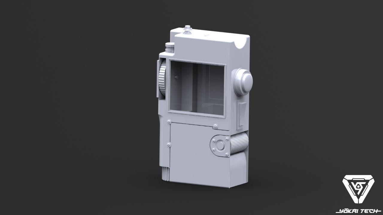 Alien Isolation Access Tuner for Cosplay 3D model 3D printable CGTrader